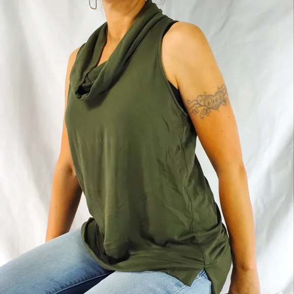 Lou & Grey Sleeveless Cowl Neck Tunic - Picture 1 of 7